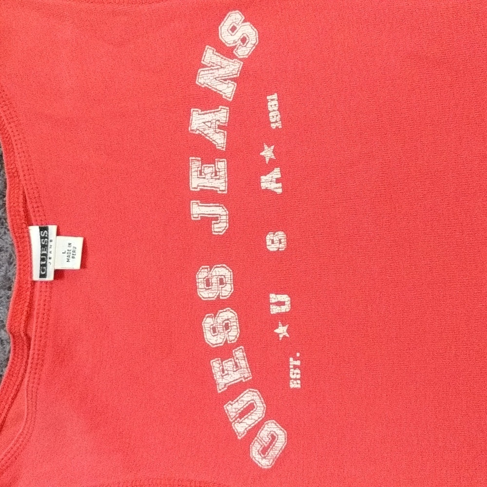 Vintage Guess Jeans Sleeveless Tee - Picture 2 of 11